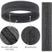 VSIOPY 4-Piece Non-Slip Sports Headbands for Men | Moisture-Wicking Hair Bands for Jogging Yoga Cycling & Fitness | 2 Black & 2 Gray - Buy Online on GoSupps.com