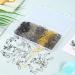 500 Metal Gourd Pin Safety Bulb Pins for Sewing Crafts - Silver, Black, Gold & Bronze - Buy Online on GoSupps.com