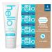 hello Antiplaque and Whitening Fluoride Free Toothpaste Natural Peppermint Flavor SLS Free Gluten Free Peroxide Free Vegan 4.7 Ounce (Pack of 4) 4 pack