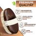 Buy Sjaj Energieb sten Copper Brush - Monastery Brush for Dry Brushing & Energetic Skin Wellness | International Shipping Available - Buy Online on GoSupps.com