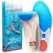 Sulpo insoles against plantar fasciitis and heel spur-silicone shoe inserts for men & women-ideal for sports office work everyday life hiking (44-45 EU / 9-11 UK (L))