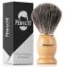 Synthetic Bristles Shaving Brush For Men Engineered for The Best Shave of Your Life. Shaving Brush - Shave Brush for Wet Shave for Safety Razor Double Edge Razor Straight Razor Shaving Razor Brown Original
