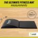 Solofit Ab Exercise Mat for Full Range Motion Ab Workouts - Lower Back & Lumbar Support, Stretches Ab Muscles | Core Trainer Pad with Tailbone Support - Buy Online on GoSupps.com
