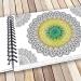 ColorIt Mandalas to Color Volume IV Coloring Book for Adults 50 Single-Sided Designs | Thick Smooth Paper | Spiral Binding | USA Printed | Lay Flat Hardback Cover - Buy Online on GoSupps.com