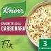 Buy Knorr Fix Spaghetti alla Carbonara - No Flavor Enhancers - 36g Pack | International Shipping Available - Buy Online on GoSupps.com