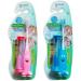 Children's Toothbrush with Timer - Hourglass Blue & Pink Dental Care - 2 Variants Available - Buy Online on GoSupps.com