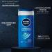 Nivea Men Fresh Ocean Shower Gel - Revitalizing 250ml Sea Minerals for Body Face & Hair Ocean-Fresh Fragrance - Buy Online on GoSupps.com