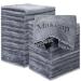 Mixweer 30 Pcs Makeup Cloths Makeup Remover Towels Reusable Soft Coral Fleece Wash cloths Sets Absorbent Quick Drying Towel for Washing Bath Spa for Newborns Infants  12'' x 12'' (Black Gray)