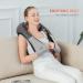 Snailax 4D Shiatsu Neck & Back Massage Device with Heat - Ideal for Home Office & Car - Perfect Gift for Men & Women - Gray - Buy Online on GoSupps.com
