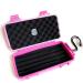 Waterproof Smell Proof Travel Storage Box - Pink | Secure Stylish & Perfect for On-the-Go ation - Buy Online on GoSupps.com