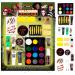 Spooktacular Creations 25 PCS Halloween Family Makeup Kit, 12 Color Special Effect Face Body Paint, Halloween Costume Makeup, Zombie Cosplay, Wounds, Injuries & Blood for Halloween Party Supplies
