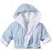 Buy WellYou Baby-Children's Vichy Check Bathrobe - 100% Cotton Unisex Sizes 68-122 | Blue & White - Buy Online on GoSupps.com