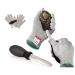 Rockland Guard Oyster Shucking Set- High Performance Level 5 Protection Food Grade Cut Resistant Gloves with 3.5 Stainless steel Oyster Knife, perfect set for shucking oysters Large