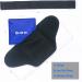 Foot Cooling Pads - Ankle Reusable Hot Cold Compress Wraps for Swelling & Plantar Fasciitis - 2 Pack 16x17cm - International Shipping - Buy Online on GoSupps.com