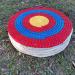 Hand-Made Straw Archery Target 19.6*19.6 with Rope Handle | Outdoor Shooting Practice Tool - Buy Online on GoSupps.com