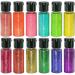 Glitter powder Jemesi 12 colors of fine glitter 120g holographic glitter powder glitter powder for epoxy resin nail casting body art & decoration 12Color