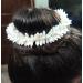 Handmade White Plastic Gajra Veni Garland for Hair - Set of 12 | 13 Inch Long | Freebie Included - Buy Online on GoSupps.com
