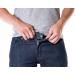 Johnson & Smith Denim Waistband Extenders 5-Pack | Premium Metal Buttons | 2 Button Holes | Button Extender for Pants & Jeans - Buy Online on GoSupps.com