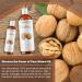 100% Pure Cold Pressed Walnut Oil 2 oz - Natural Moisturizer for Skin Body Face & Hair Growth - Ideal for Creams Lotions Lip Balm & Soap Making - Buy Online on GoSupps.com