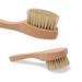 Waldkraft face brush Black Forest |gentle massage and cleaning brush made of beech wood |Goat hair or natural bristles |Made in Germany (2 pieces natural bristles - beech wood) 2 pieces of natural bristles - beech wood
