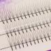 Scala 90 pieces 8-14mm C Curl 3 Root Thickness 0.07mm Individual Lashes Black False Eyelash Natural Soft Long Cluster Extension Makeup Beauty Health Makeup Fake Eyelashes (8mm)