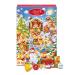 Lindt - TEDDY Advent Calendar - Assorted Milk and White Chocolates - Ideal for Christmas, 211g