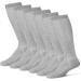 MDR Diabetic Over the Calf Crew Socks (12 Pack) | Seamless Cotton Blend | Made in USA | Gray 10-13 - Buy Online on GoSupps.com