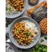 Mina Moroccan Chickpea Stew 10 oz - Ready to Eat Vegan Meal | High in Plant-Based Protein, Non-GMO, Gluten-Free, Kosher, Microwavable - Buy Online on GoSupps.com