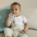 Matchstick Monkey Antimicrobial Teething Starter Set - Flat Face & Animal Teethers, Silicone Finger Toothbrushes - Grey Monkey Set for Babies 3 Months - Buy Online on GoSupps.com