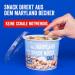 Maryland Snack Nuts 6 Pack - Roasted & Salted Peanuts Cashews & Almonds in 275g Storage Cups - Perfect Snack for All Occasions - Buy Online on GoSupps.com
