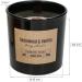 KOTARBAU Scented Candle - Cedarwood & Vanilla | Aromatherapy Decorative Glass Candle with Wooden Wick | Perfect Fragrance Gift - Buy Online on GoSupps.com