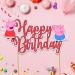 Seyal Pepa Pig Happy Birthday Cake Topper - Buy Online on GoSupps.com