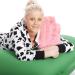 Zhu-Zhu Plush Hot Bottle Body Warmer - Microwavable Wheat Bag - Lavender Heat Pad (Pink) - Buy Online on GoSupps.com