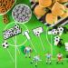 Soccer Cake Topper Decorations - 14 PCS Soccer Ball & Player Theme Party Supplies - Buy Online on GoSupps.com