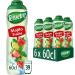 Teisseire Strawberry Mojito Syrup for Cocktail and Cocktail Refreshing Drink Natural Flavors Bottle 6x60cl