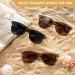 Skyway Bifocal Reading Sunglasses for Men & Women - Fashionable UV400 Protection Spring Hinges Classic Black - 3.5 Diopters - Buy Online on GoSupps.com