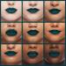 2Pcs Dark Green Matte Lip Liner and Lipstick Set | Long Lasting 24H Deep Army Green Liquid Lipstick | Original Matte Makeup Kit - Buy Online on GoSupps.com