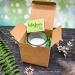 Easter fire to go candle with lettering - Easter gift souvenir Easter guest gift