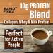 Protein Creamer Original Blend - Keto Friendly 10g Protein Vitamins & Minerals 15 Servings - Boost Metabolism & Energy - 7.94 oz - Buy Online on GoSupps.com