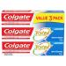 Colgate Total Whitening Toothpaste Gel - 4.8 ounce (3 Pack) 2.4 Ounce (Pack of 6)