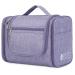 Large Hanging Toiletry Wash Bag Travel Makeup Cosmetic Organizer for Men Women by WANDF (Purple)