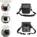 SLSON Dog Treat Pouch Bag with Collapsible Dog Bowl Dog Walking Bag with Water Bottle Bag Puppy Training Bag with Adjustable Belt and Shoulder Strap for Walking Traveling - Buy Online on GoSupps.com