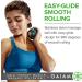 Gaiam Restore Cold Therapy Muscle Massage Roller Ball - Cryosphere Roller for Sore Muscles - Easy-Glide Comfort Grip Base - Compact Muscle Massage Tool - Buy Online on GoSupps.com