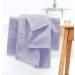 GLAMBURG 6 Piece 100% Combed Cotton Towel Set - Ultra Soft Luxury Hotel Quality - Purple - 600 GSM - Buy Online on GoSupps.com