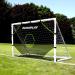 QUICKPLAY Target Net Lite with 5 Target Zones | Practice Shooting and Passing Accuracy | Soccer Goal Frame not Included 2) 8 x 5'