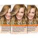 Diadem Diadem Seiden-Color-Creme 715 Medium Blonde Level 3 (170ml) 2-in-1 Permanent Hair Colour for Protection and Care for 70% Less Breakage and Lasting Colour Results