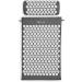Gaiam Acupressure Mat & Pillow Set | Acupuncture Massage for Sciatic Pain Muscle Tension Fibromyalgia Relief Neck & Back Pain Migraines & Insomnia - Buy Online on GoSupps.com
