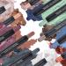 Eyeshadow Makeup Stick - No Crease Glitter Shimmer Rose Purple Cream Eye Shadow Stick with Soft Brush Rotatable Eye Brightener Pencil Crayon Long Lasting Waterproof for Metallic Eye Makeup-#07 07# - Buy Online on GoSupps.com