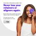 SmileDirectClub Trackable Retainer/Aligner Case with Tile - Locator and Finder | 1 Count - Buy Online on GoSupps.com