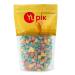 Yupik Candy Blox 1 kg Pressed Candies Gluten-Free Kosher Fruity Flavors Brick-Shaped Treats Candy Machine Refills Fun & Nostalgic Delicious Snacks Ideal for Gifting Halloween & Holidays 1 kg (Pack of 1)